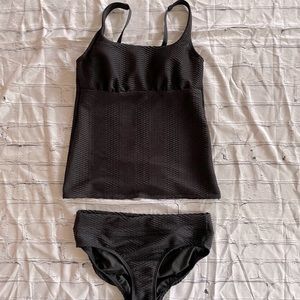 Lands’ End Tankini Set.